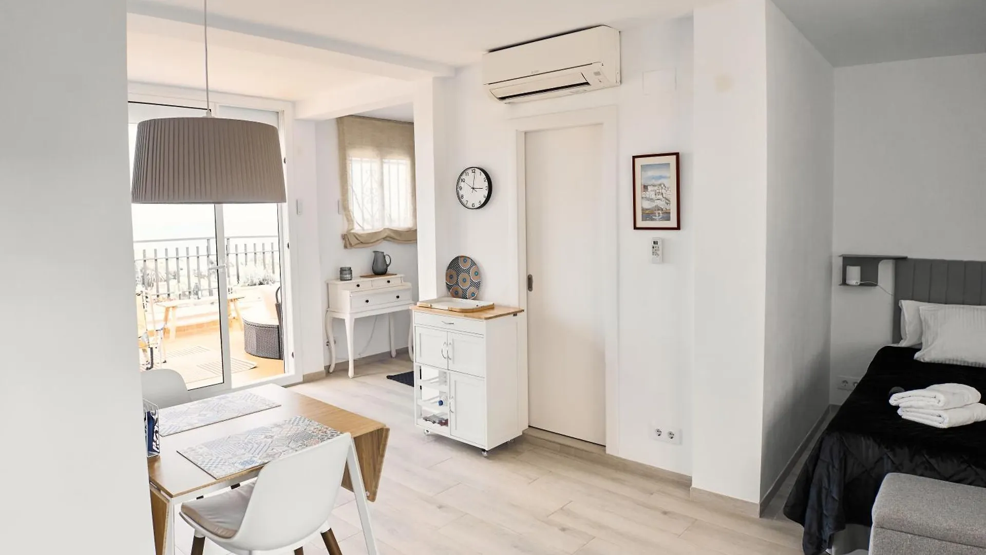 Beachfront Rooftop Haven Studio In Playa De Aro location